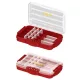 SRT 3076 Cutie Accesorii Roșie Impermeabilă cu 12+3 Compartimente 27x18x5cm