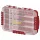 SRT 3076 Cutie pentru Echipament Roșie Impermeabilă cu 2 Compartimente 35,5x22,5x7,9cm