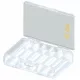 SRT 3081 Cutie pentru Voblere Dublă Față Medie - cu 2x6 Compartimente 21x11x3,5cm