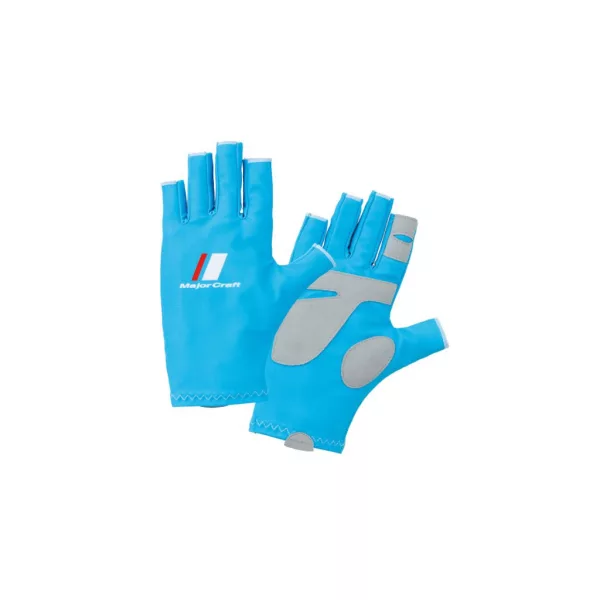 Major Craft UV-Cut Glove Albastru Deschis Mănuși de Vară M