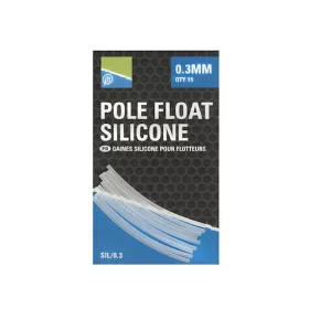 Preston Pole Float Silicone 0,2mm Tub de silicon 15buc