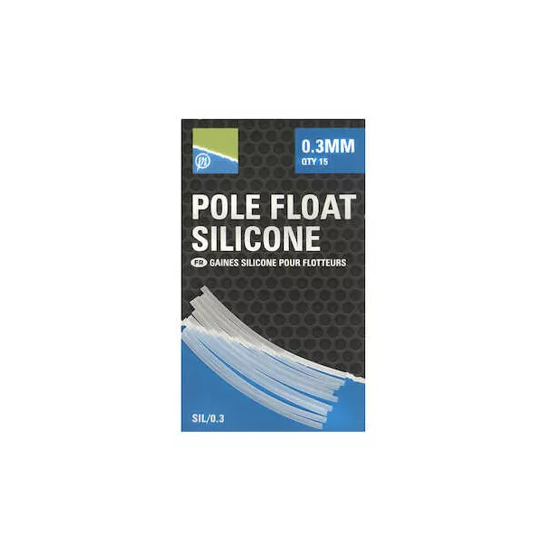Preston Pole Float Silicone 0,5mm Tub de silicon 15buc