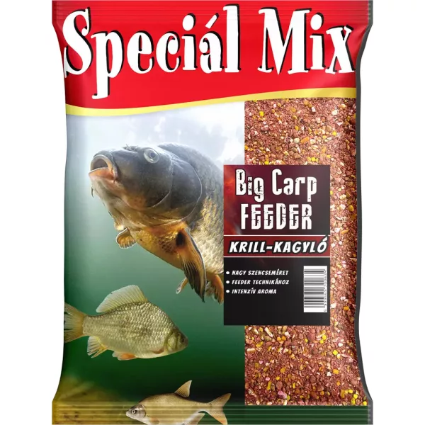 Speciál Mix Big Carp Feeder Krill-Midie Nadă 1,5kg