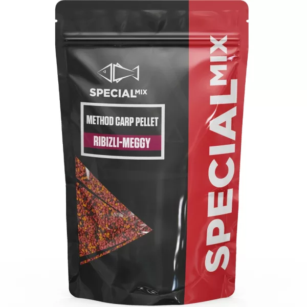 Speciál Mix 2,5mm Coacăză-Cireașă Method Carp Pellet 500gr