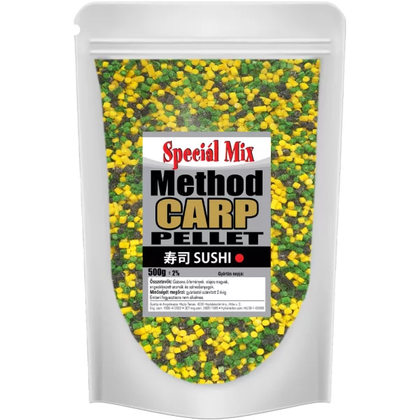 Speciál Mix 2,5mm Sushi Pelete de Crap Method 500gr