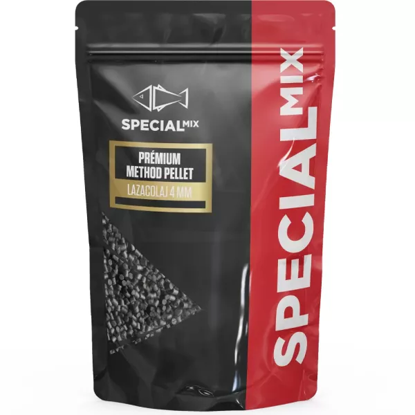 Speciál Mix 4mm Pelete Method Premium cu ulei de somon 500gr