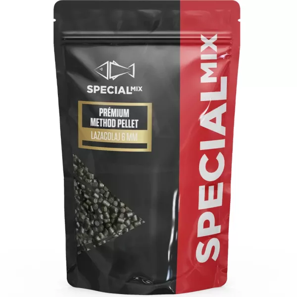 Speciál Mix 6mm Pelete Method Premium cu ulei de somon 500gr