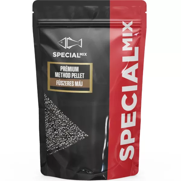 Speciál Mix 2mm Pelete Method Premium Spicy Liver 500gr