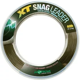   Korda XT Snag Leader 0,60mm 60lb Nylon 100m - fir leader pentru boilies