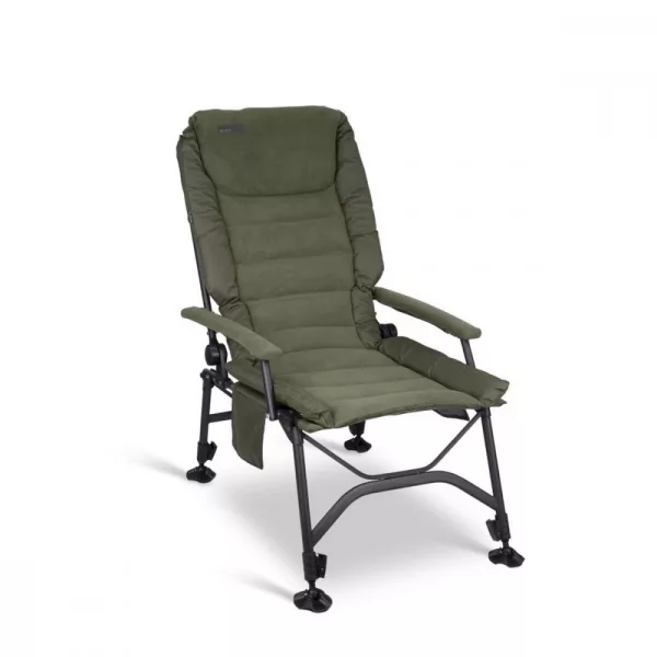 Sonik Bank-Tek Hi-Back Recliner 67x85x22cm Scaun de Pescuit