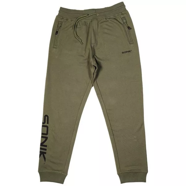 Sonik Pantaloni de trening verzi 2XL