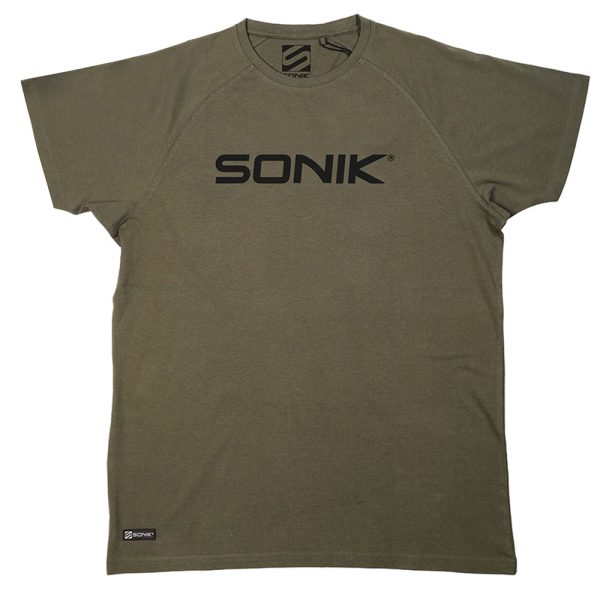 Sonik Raglan Tricou Verde M