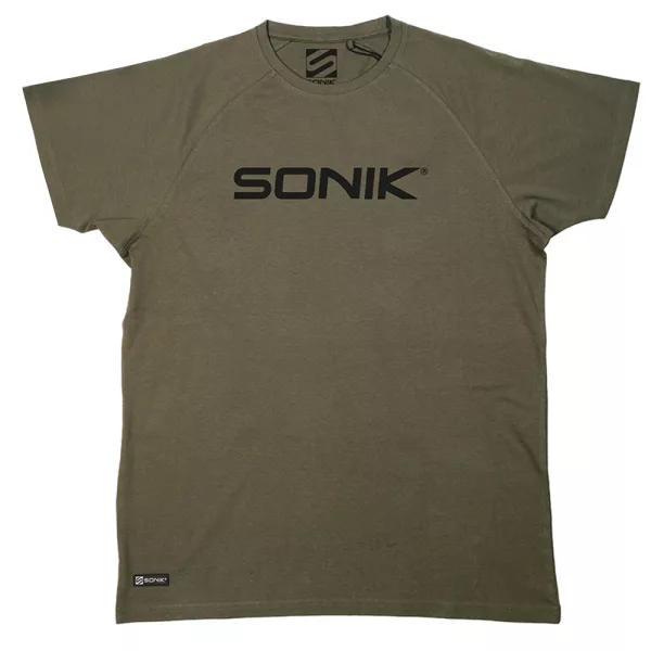 Sonik Raglan Tricou Verde 2XL