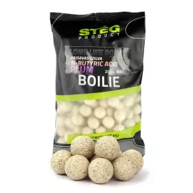   Stég Long Life Boilie 20mm Acid butiric-Prună Boilies de nadire 800gr
