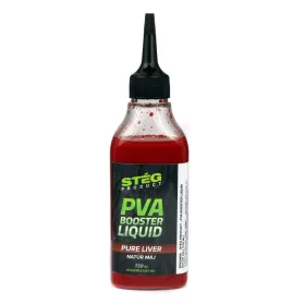 Stég PVA Booster Liquid Aromă Lichidă Ficat Natural 150ml