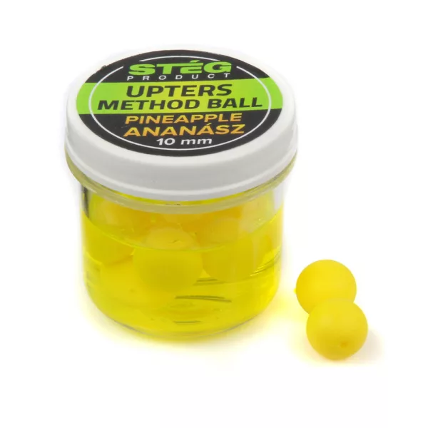 Stég Upters Method Ball Wafter Ananas 10mm 8buc