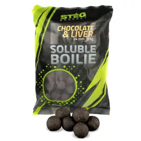 Stég Product Bojli Solubil 24mm Ciocolată-Ficat 1kg