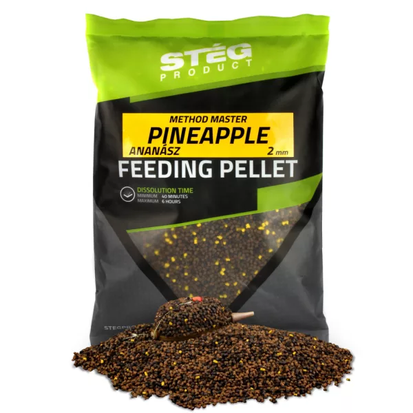 Stég Pelete de nădire 2mm Ananas 800g
