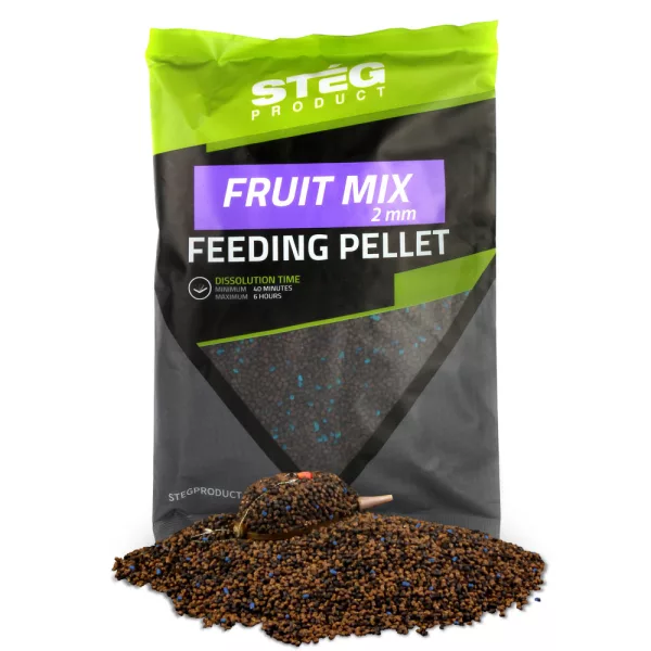 Stég Peletă de Hrănire 2mm Amestec de Fructe 800g