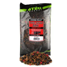 Stég Pva-Spod Mix Sweet Spicy Dulce Picant 3-5-8mm 800gr