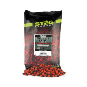 Stég Pellet Mix 5mm Pelete de Căpșuni-Halibut 800gr