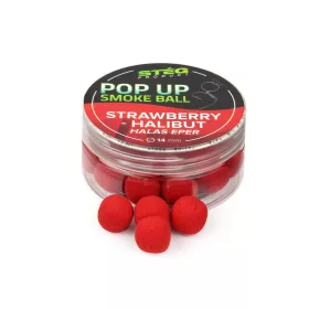 Stég Pop Up Smoke Ball 25mm Căpșuni-Halibut Pop Up 25gr