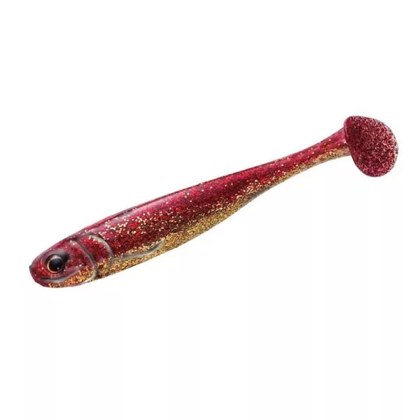 Major Craft Stabi Shad Slim 15,3CM 23,5gr #001 Red Gold Gumihal 3db