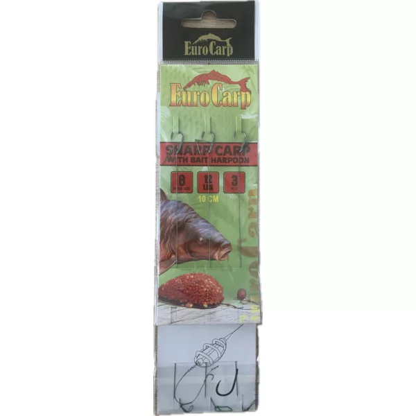 EuroCarp Forfac Feeder Gata Legat cu Spike Momeală Sharp #8