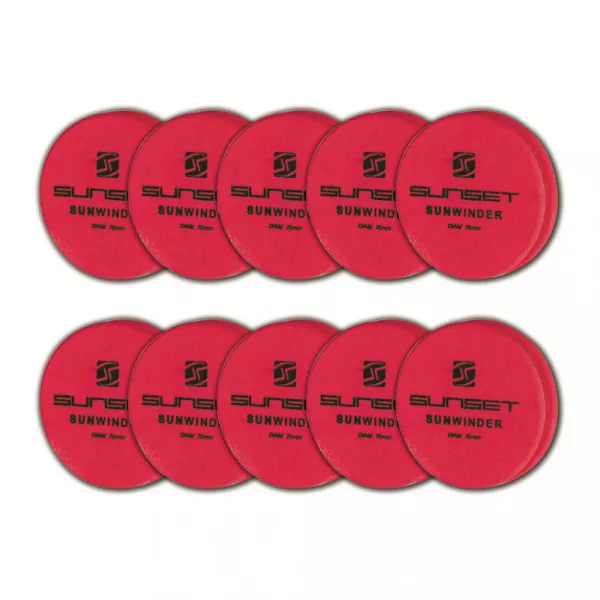 Sunset - SUNWINDER 65MM - ROȘU - 10PCS - Suport forfac EVA