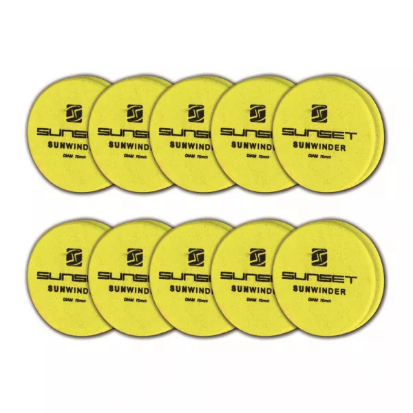 Sunset - SUNWINDER 65MM - GALBEN - 10PCS - Suport forfac EVA