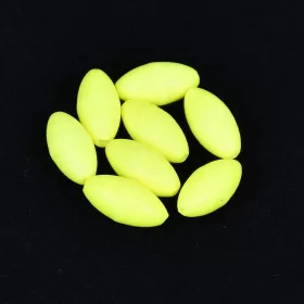   Sunset - BEADS FLOATING OVAL FLUO YELLOW 5x10mm X20 - Opritor