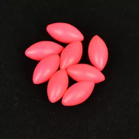 Sunset - BEADS FLOATING OVAL FLUO PINK 7x15mm X20 - Opritor