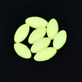   Sunset - Mărgele plutitoare ovale luminoase verzi 5x10mm X20 - Opritor