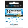 Sunset Knot Protector Sleeve 13mm 24db Portocaliu Fluo Protector Vârtelnita/Agrafă