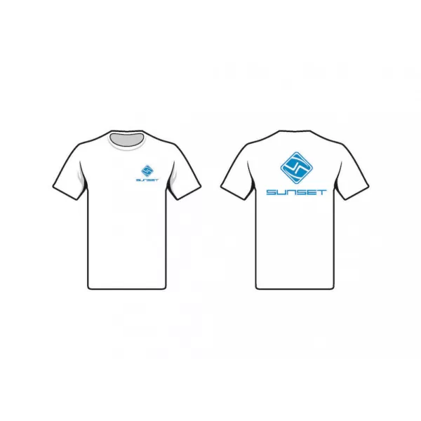 Sunset - T-SHIRT WHITE SUNSET M - Tricou