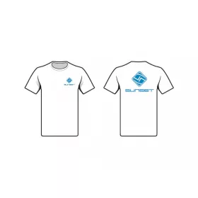 Sunset - T-SHIRT WHITE SUNSET XXL - Tricou