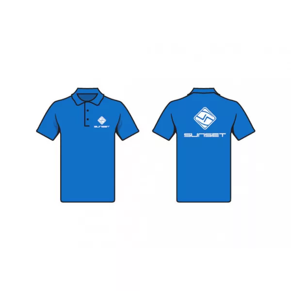 Sunset - POLO BLUE SUNSET XXL - Bluză cu glugă