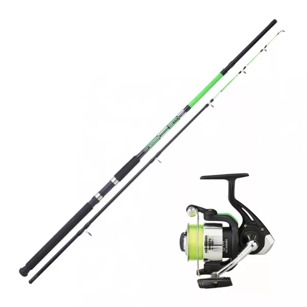 Sunset - SEAVENGER DORADA 210-2 (50/150g) + SEAVENGER SW 5002FD - Set de pescuit marin