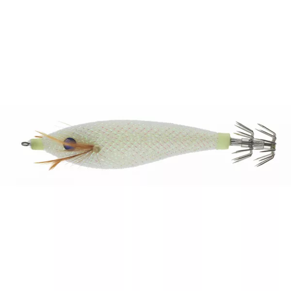 Sunset - SUNSQUID BIG MAMMA FLOATING 7CM SUPER GLOW ALL WHITE - Jig pentru calamar