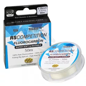   Sunset - FLUOROCARBON SUPER MOALE RS COMPETITION 0,40mm 25M - Fluorocarbon
