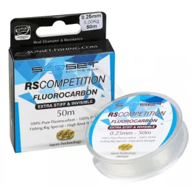   Sunset - FLUOROCARBON EXTRA RIGID RS COMPETITION 0,28mm 50M - Fluorocarbon