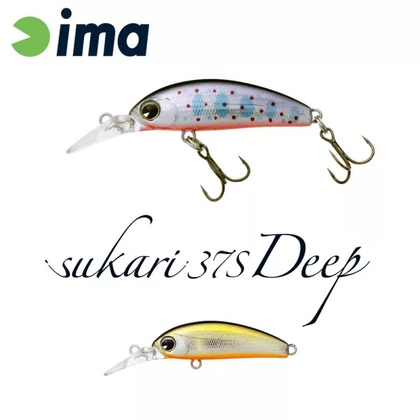Ima Sukari 37S Deep 3,7cm 3gr 010 Orange Belly Ayu Wobbler