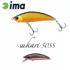 Ima Sukari 50SS 5cm 5gr 106 Silver Back Wobbler