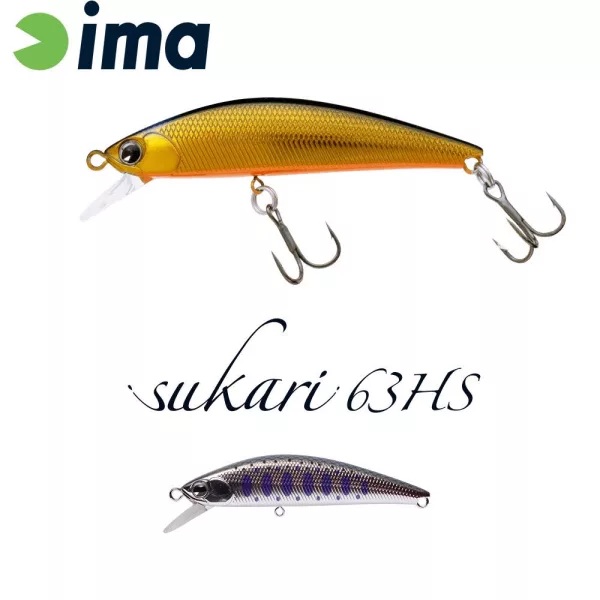 Ima Sukari 63HS 6,3cm 8gr 007 Yamame Wobbler