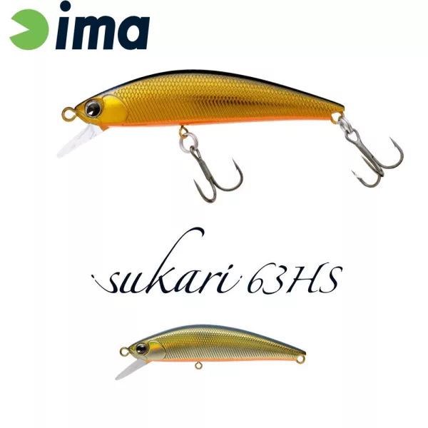 Ima Sukari 63HS 6,3cm 8gr 011 Classic Wobbler