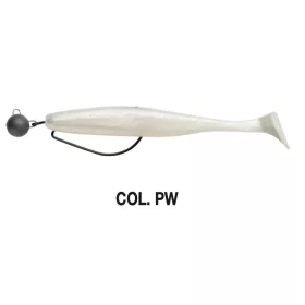   Swimy Cheburashka Pompei Shad Rig Gumihal PW 100mm - 7gr - Ready Rig - Plumb Cheburashka - Pre-asamblat