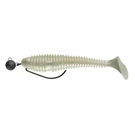   Swimy Cheburashka Galfion Fat Shad Rig Gumihal PW 120mm - 10gr - Ready Rig - Plumb Cheburashka - Pre-asamblat