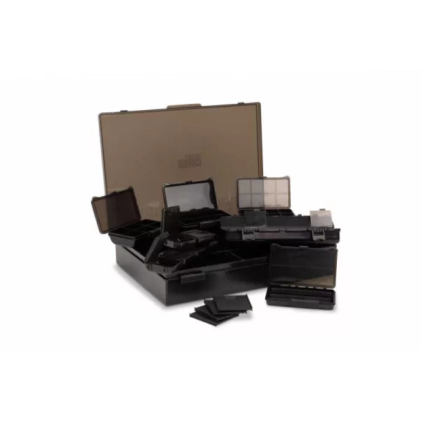 Nash Box Logic Medium Tackle Box Loaded Cutie medie pentru accesorii