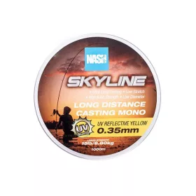   Nash Skyline Mono UV Galben 0,35mm 1000m Fir monofilament principal