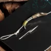 Nash Tube Blow Back Rig Size 6 Cârlig prelegat cu barbă, cu ochet